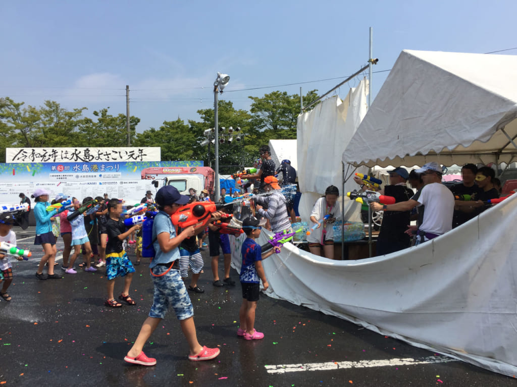 水島水鉄砲まつり