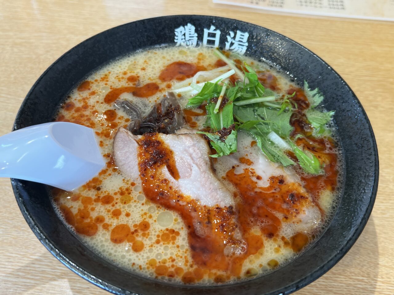 鶏白湯まぁらーめん