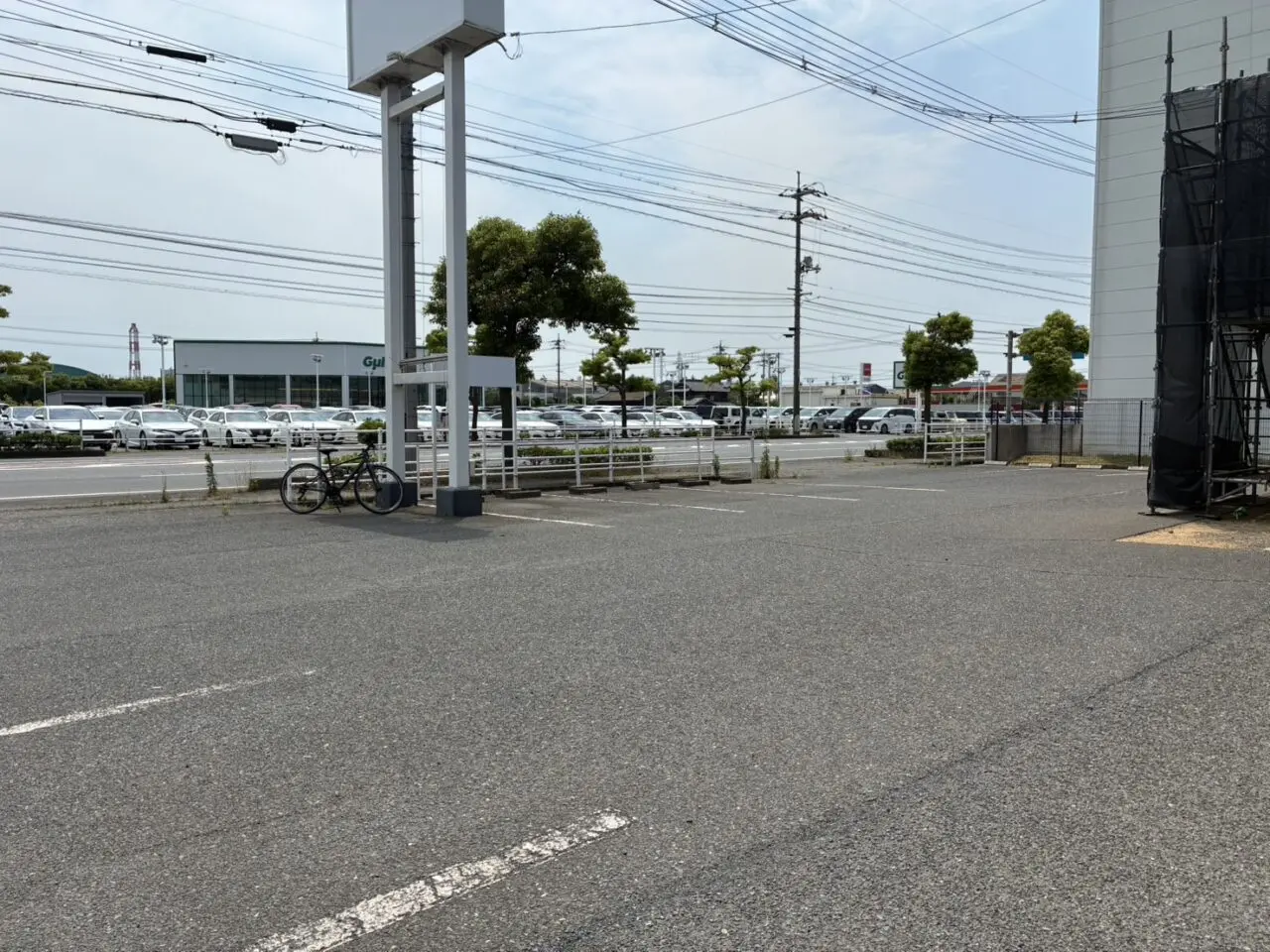 王道乃印秀道家に面する道路