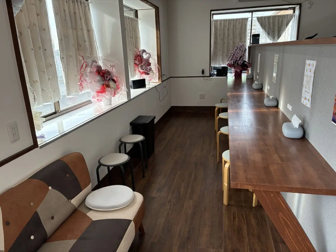 モリクレープ店内