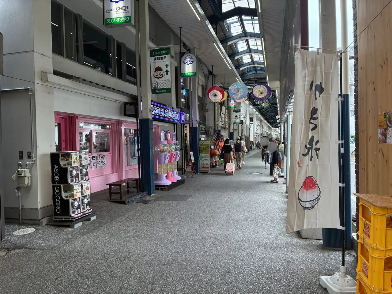 倉敷商店街の通り
