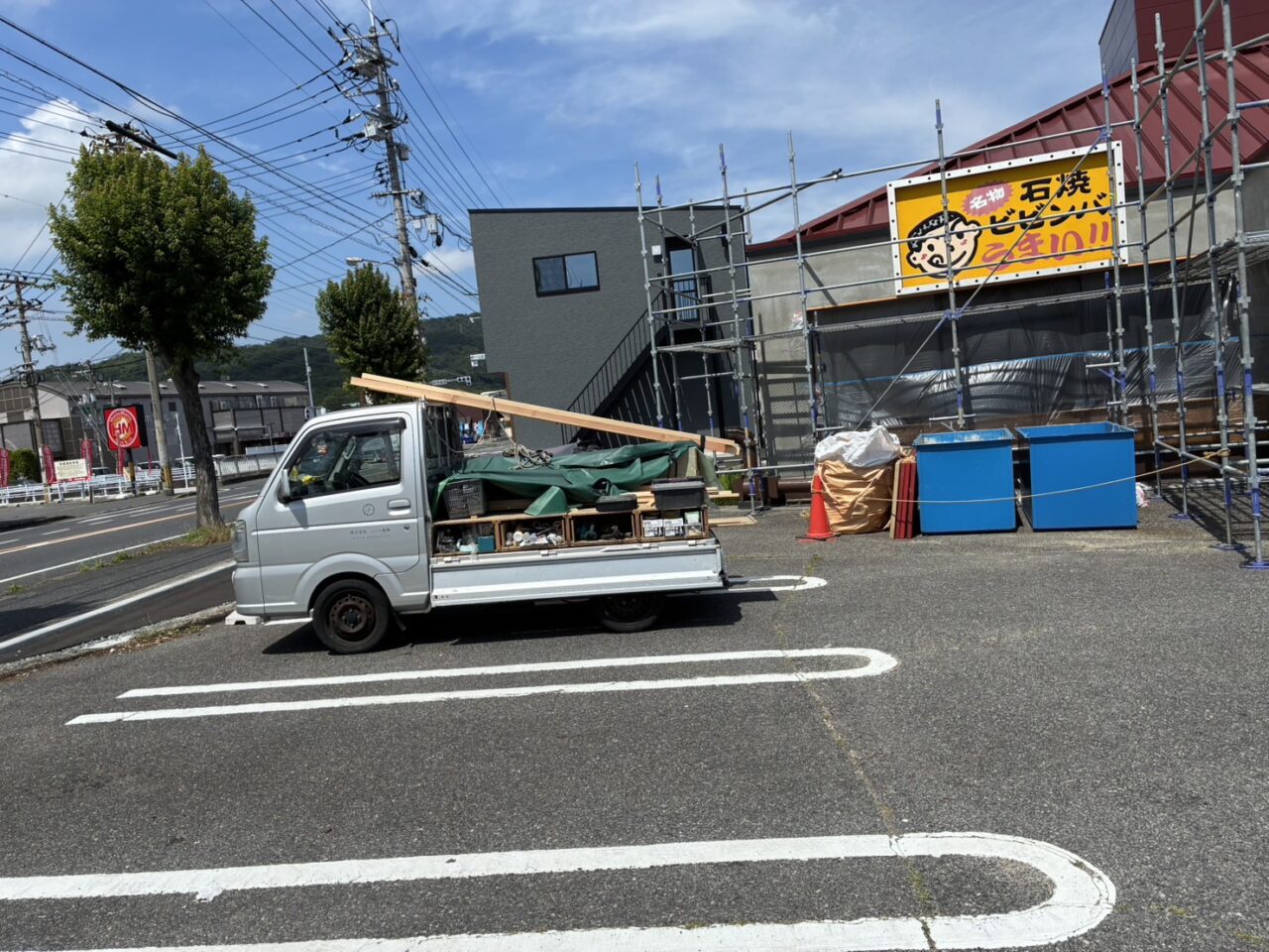 焼肉五苑の工事