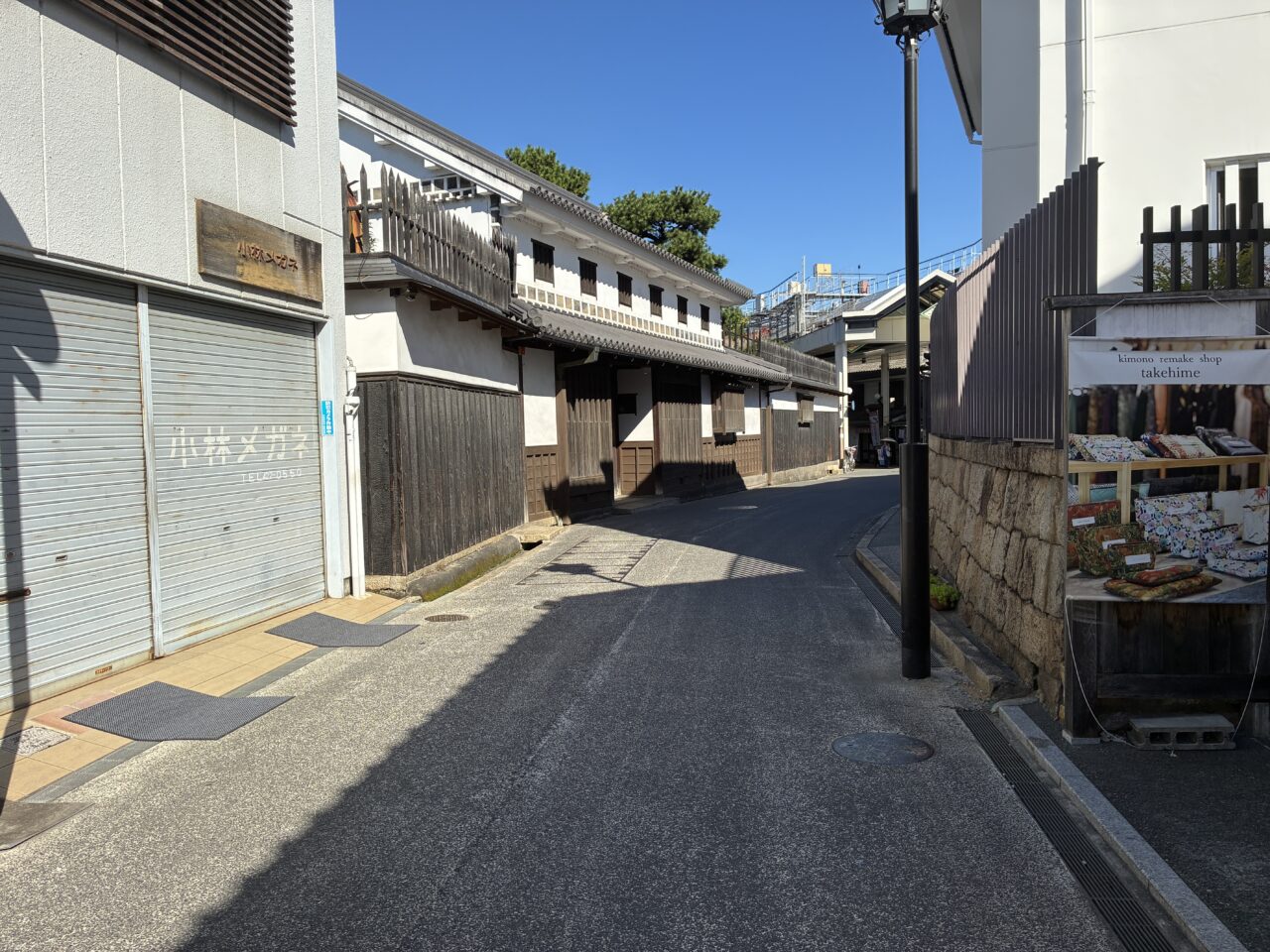 えびす通商店街に続く道