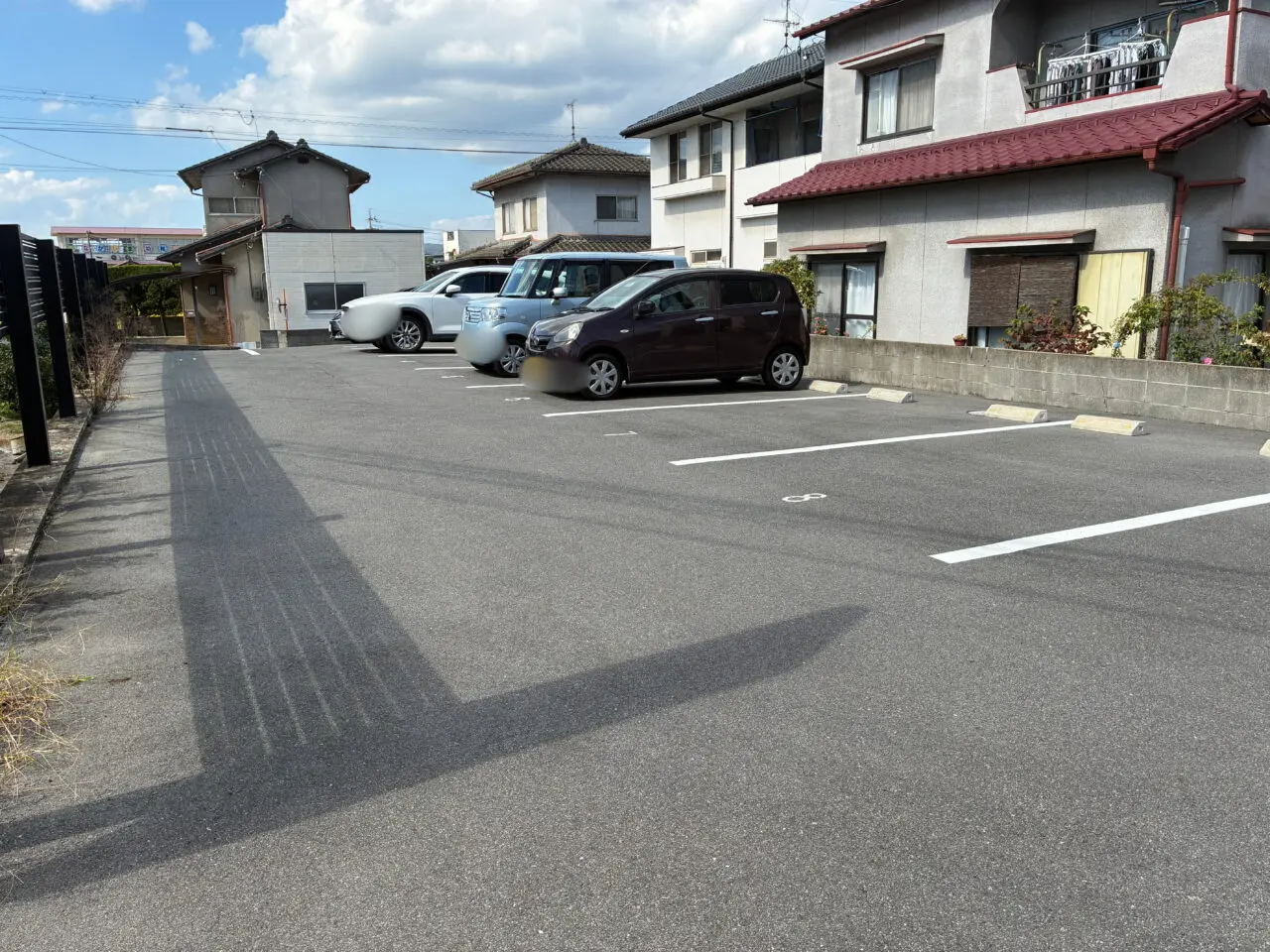 Pilates Studio DEP 倉敷店の駐車場